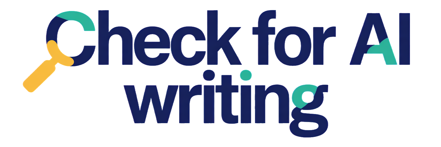 Check For AI Writing full logo