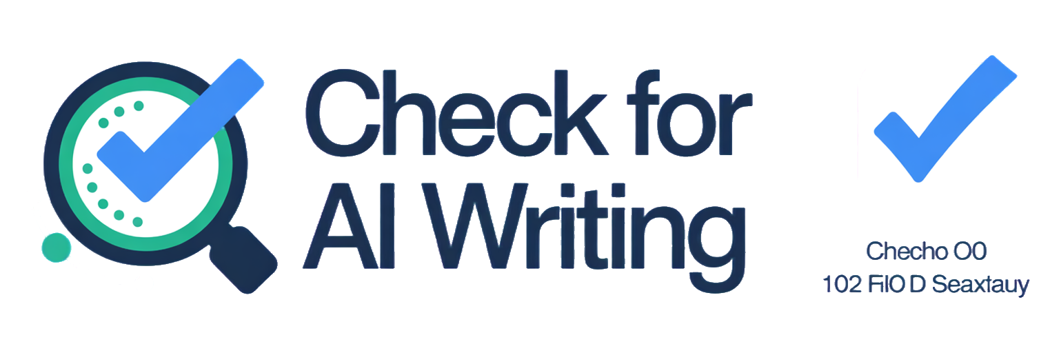 Check For AI Writing full logo