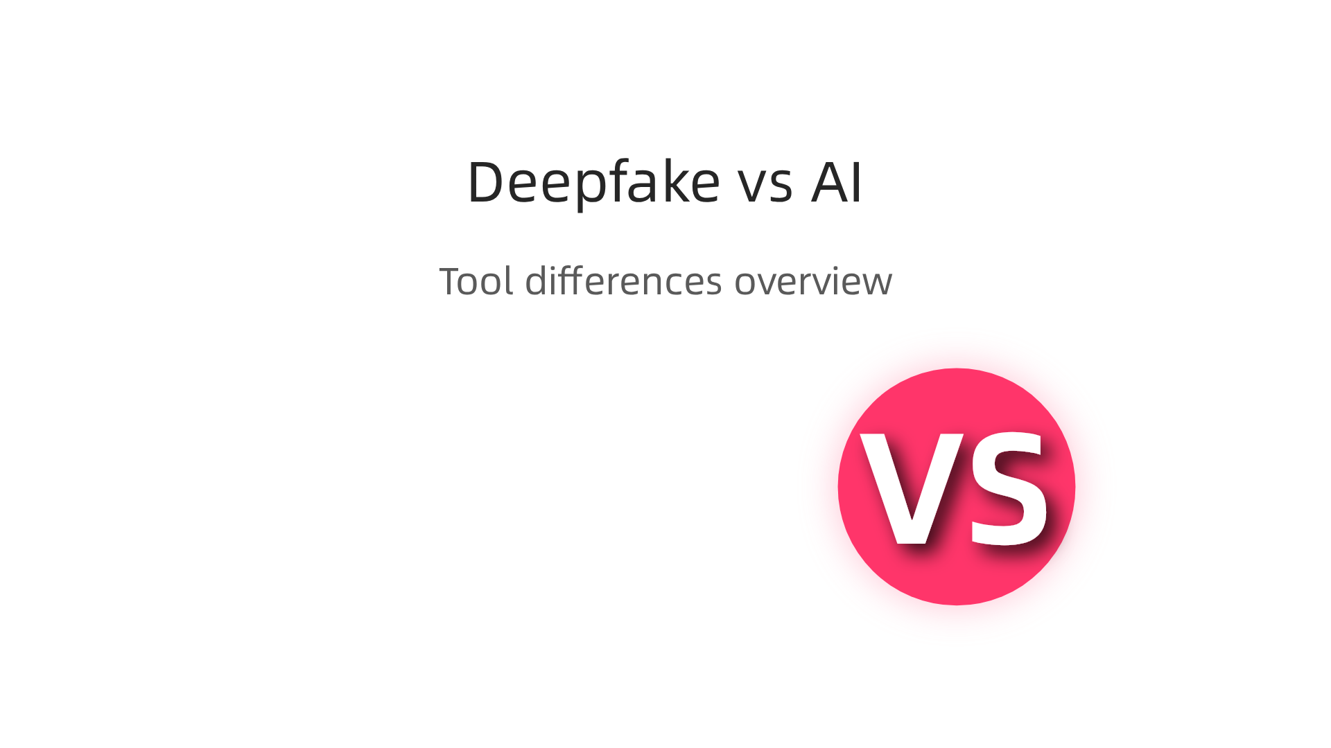 A comparison infographic highlighting the differences in analysis, processing, use cases, weaknesses, and training data between deepfake and AI writing detection tools.