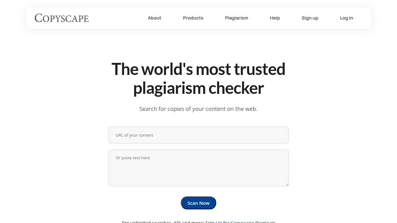 Review Copyscape's website for dedicated web-based plagiarism checking, ideal for online content.