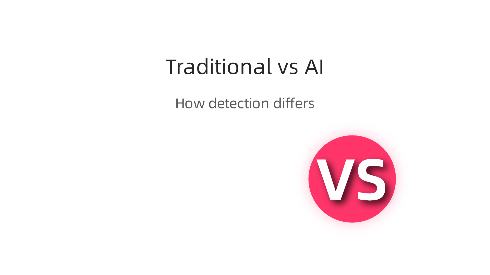 Comparing the fundamental differences in how traditional plagiarism checkers and AI content detectors operate.