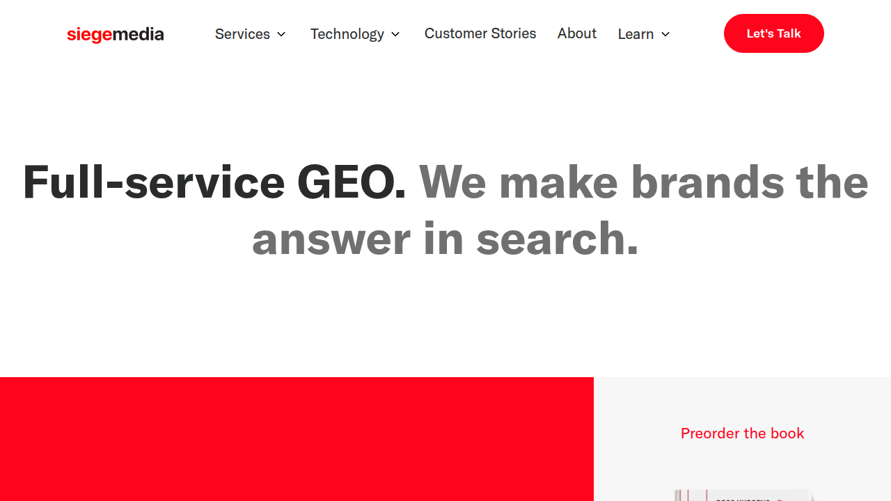 Siege Media, a content marketing agency, provides insights into industry trends like AI adoption.