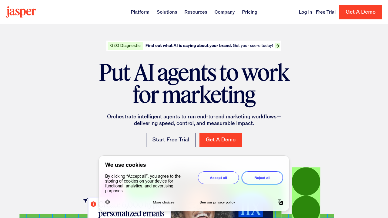 Jasper AI is a powerful tool for content creators, excelling in long-form content generation and marketing copy.