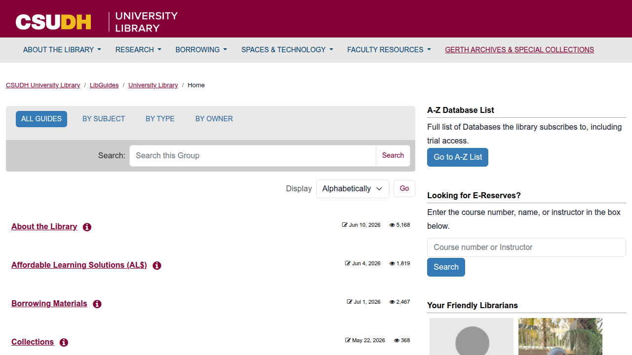 The California State University, Dominguez Hills (CSUDH) library guides offer comprehensive resources for APA 7th edition citation.