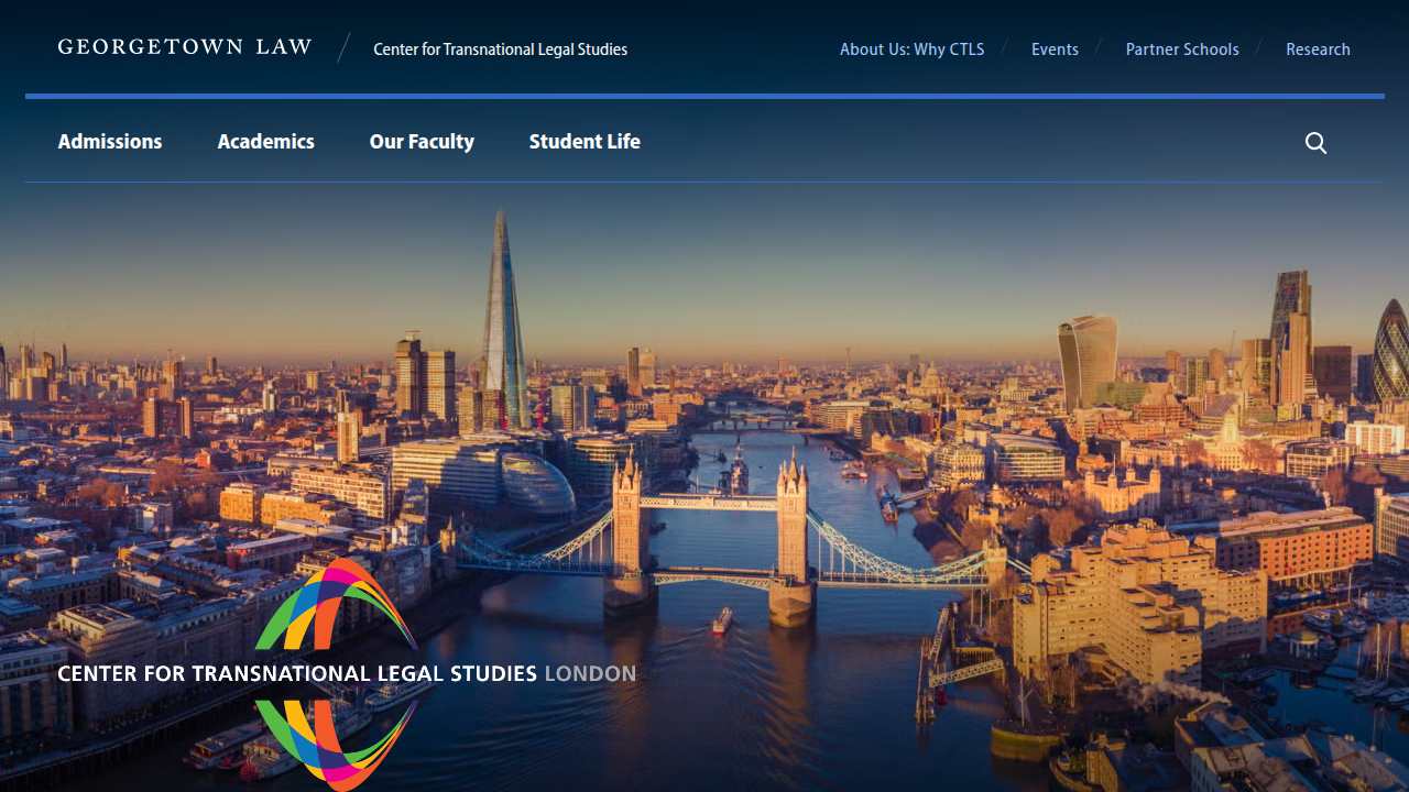 Screenshot of the homepage for Georgetown University's Center for Teaching and Learning, which issues policies on AI use.